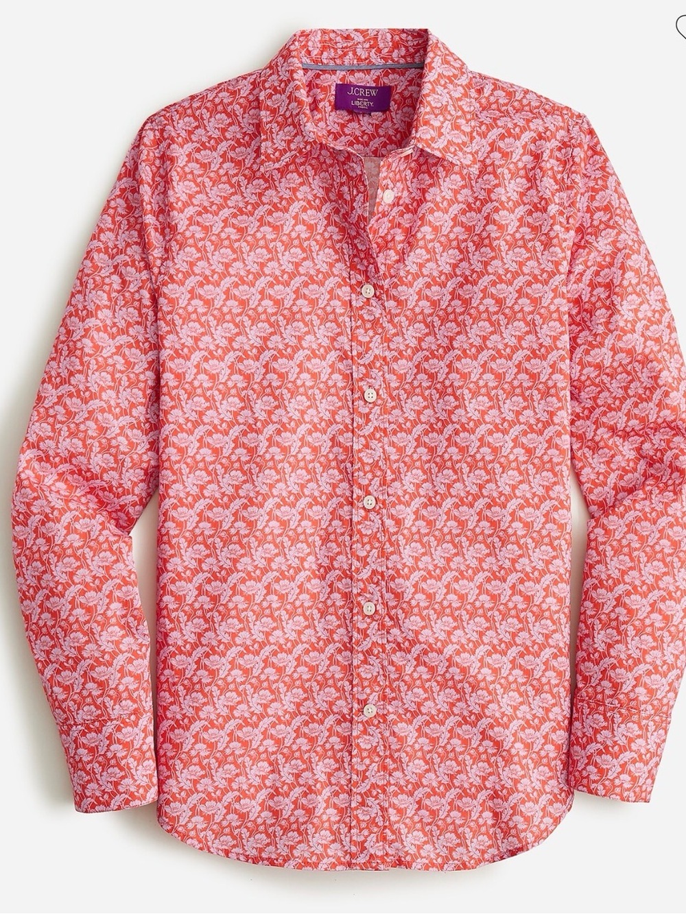 J.Crew Liberty of London arts prints shirt size 10